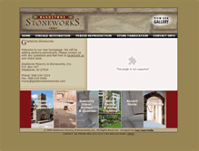 Tablet Screenshot of gladstonestoneworks.com